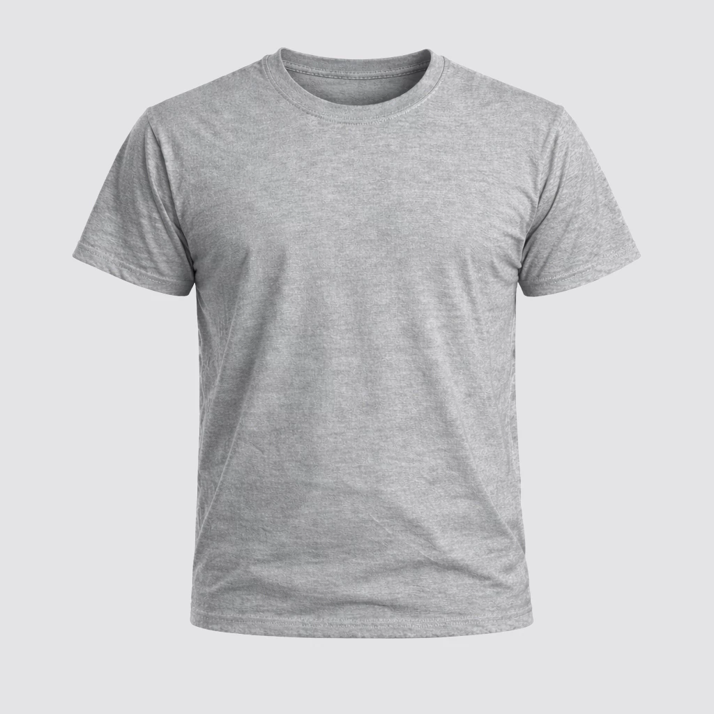 Remera Manga Corta Gris (Unisex)