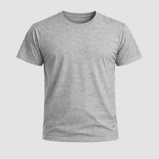 Remera Manga Corta Gris (Unisex)